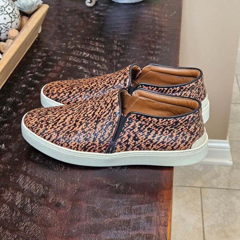 Rag & Bone Women's 'Kent' Tweed Print Leather Slip-Ons, Sz 9 (EU 39) - Picture 3 of 16